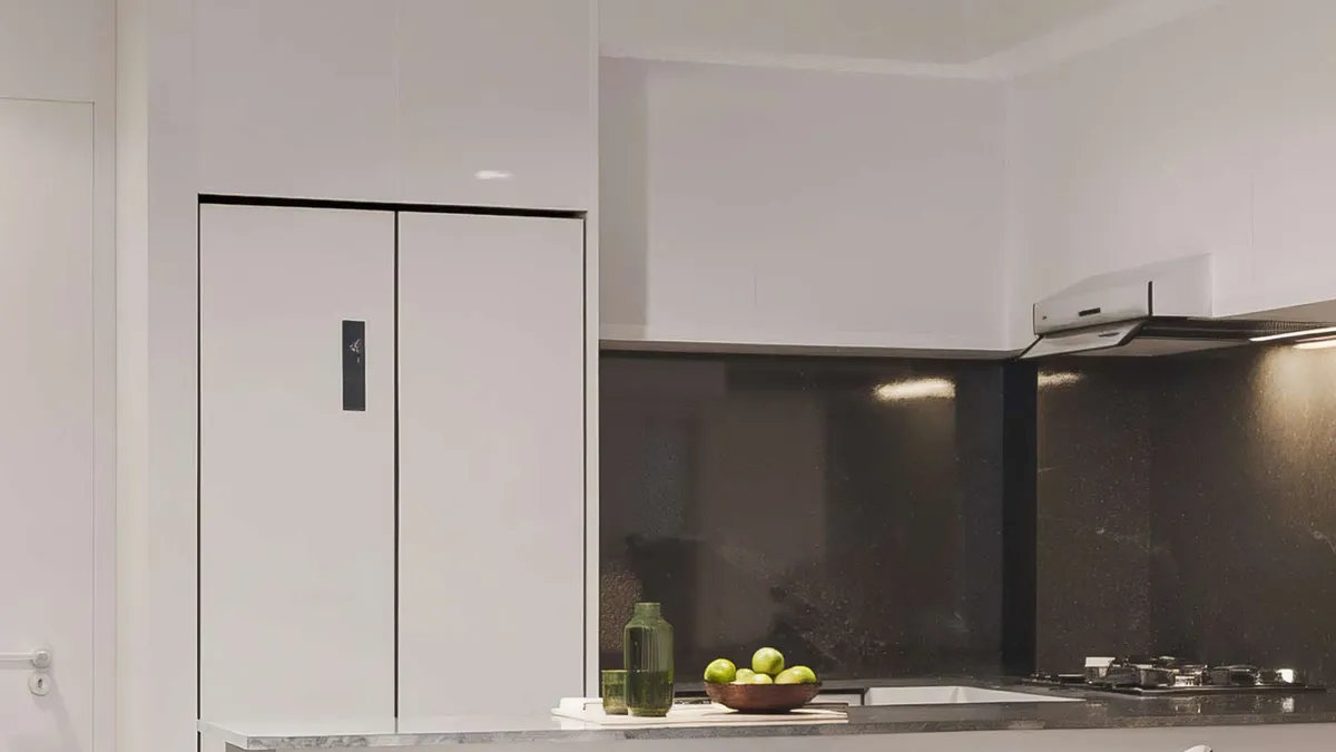 Celesto Tower 2 1-Bedroom Apartment layout at Dubai Land Residence Complex